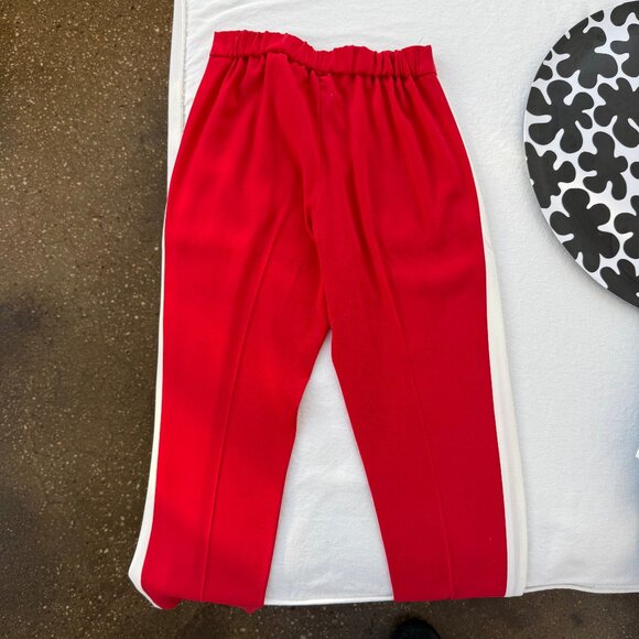 Aritzia Babaton Conan Pants / Size 2 / Red Stripe - Picture 6 of 6